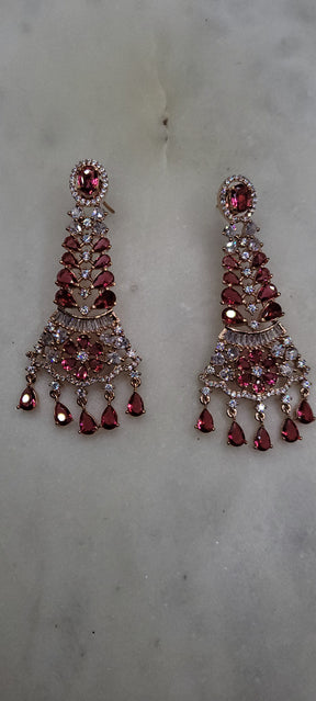 Raindrops diamond earrings