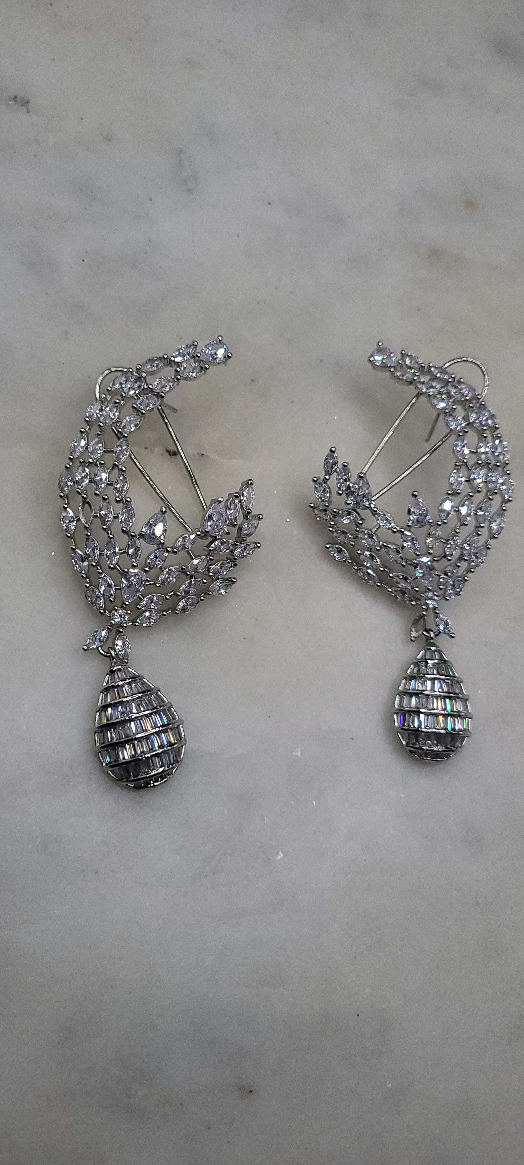 Diamond earrings