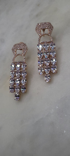 Lovely diamond earrings