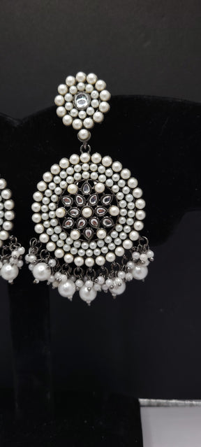 Chadelier Style Pearl Earrings