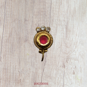 NOSE PIN AVAILABLE IN RED, YELLOW AND WHITE COLOR